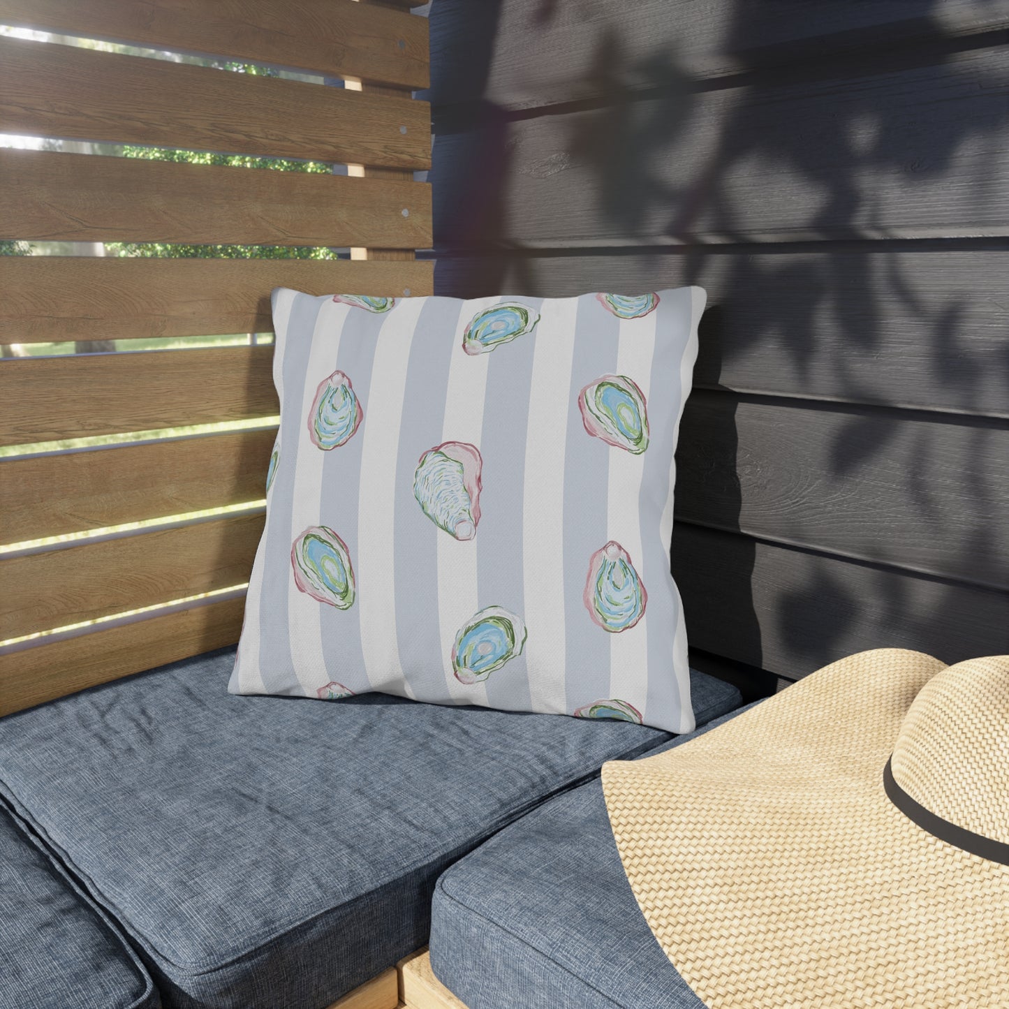 Oyster Outdoor Pillows