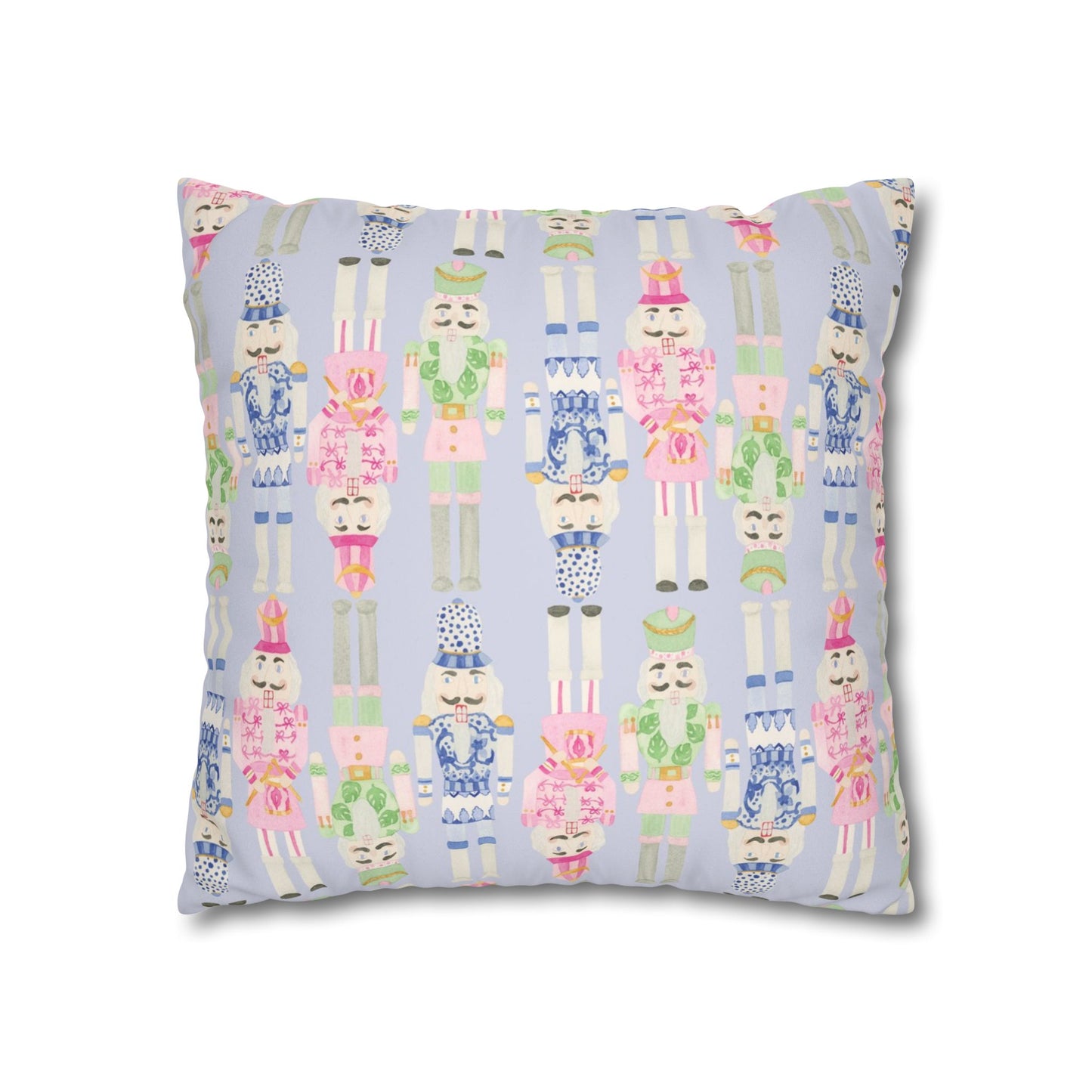 Grandmillenial Nutcracker Velvet Pillow Cover