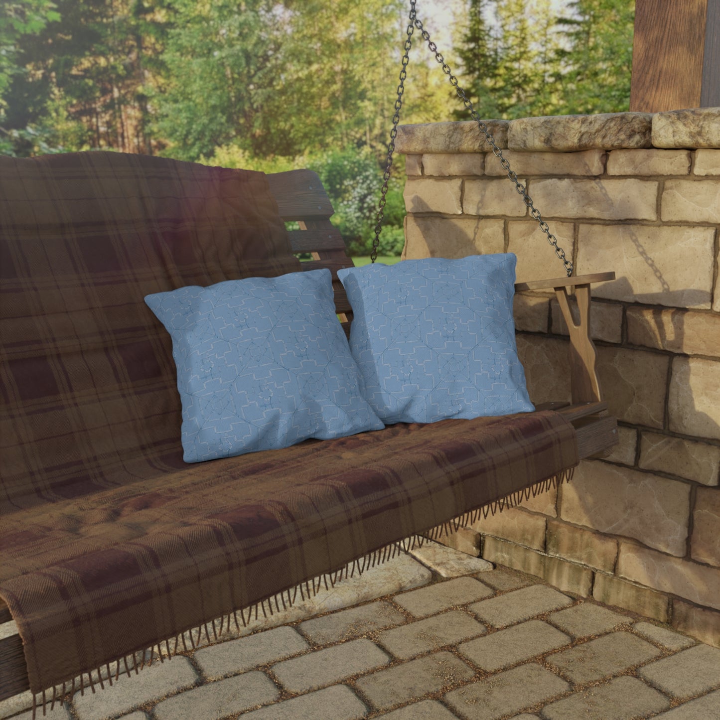 Chippendale Chic Outdoor Pillow