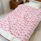 Preppy Bows & Candy Cane Velveteen Blanket