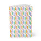 Watercolor Cowboy boots Softcover Notebook