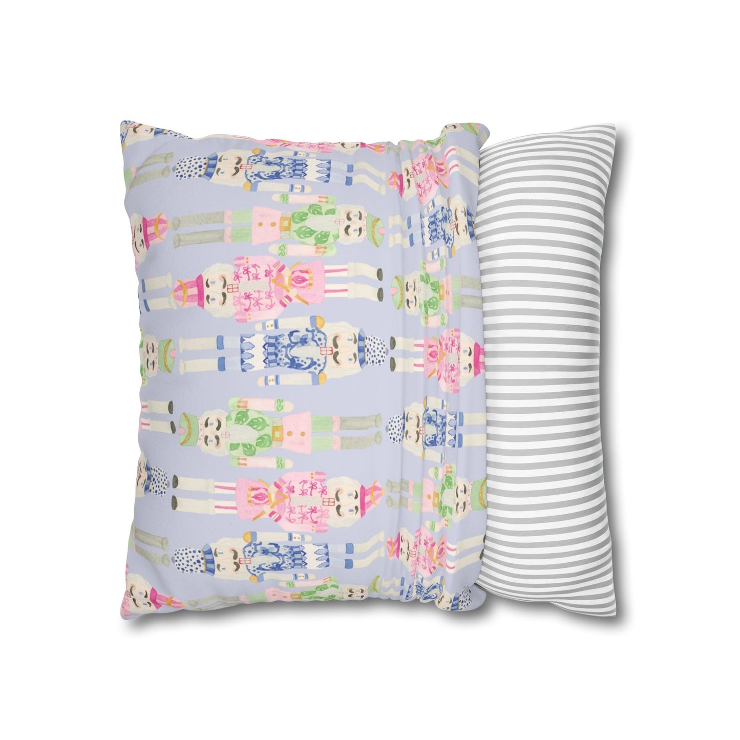 Grandmillenial Nutcracker Velvet Pillow Cover