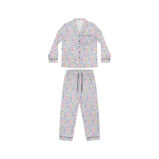 Women's Satin Nutcracker Pajamas