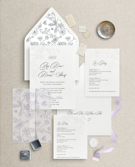 Raisa Wedding Suite Sample