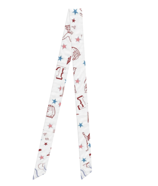Texas Rangers Baseball Hometeam Toile Scarf