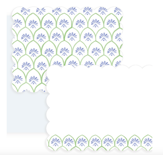 Block Print Notecard Set