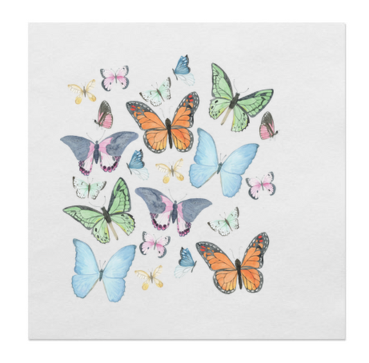 Butterfly Cocktail Napkins