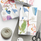 Watercolor Sea Animals Gift Wrap