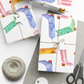 Watercolor Cowboy Boots Giftwrap