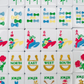 Mint & Roses  Mahjong Tile Set with Matching Mat & Shufflers