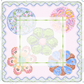 Watercolor Oyster Plates  Mahjong Mat