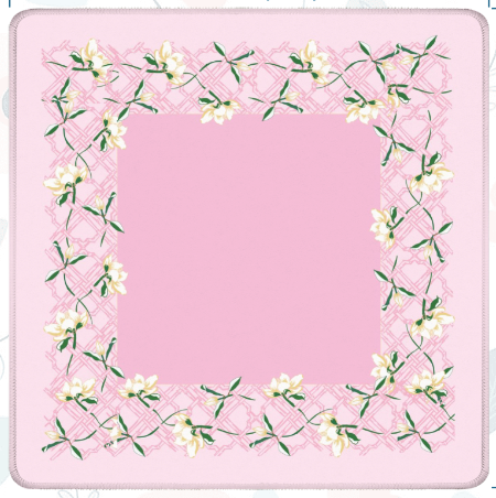 Magnolia Trellis Mahjong Mat