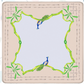 Watercolor Bamboo Mahjong Mat