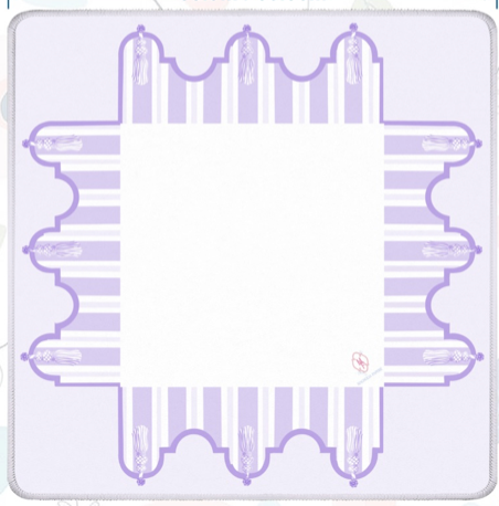 Party Tassel Stripe Mahjong Mat
