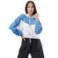 Tri Delta Cropped Windbreaker