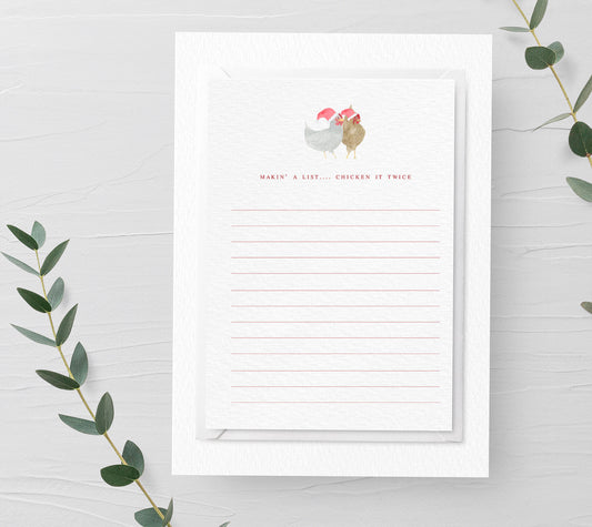 Chicken It Twice Notepad