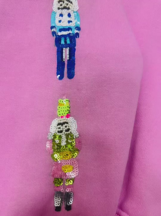 Sequin Nutcracker Sweatshirt