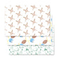 Sports Star Watercolor Gift Wrap Set